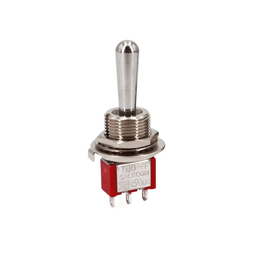 2 шт. SH T80-T Z1 серии 2-полосный гитарный переключатель включения с большой длинной