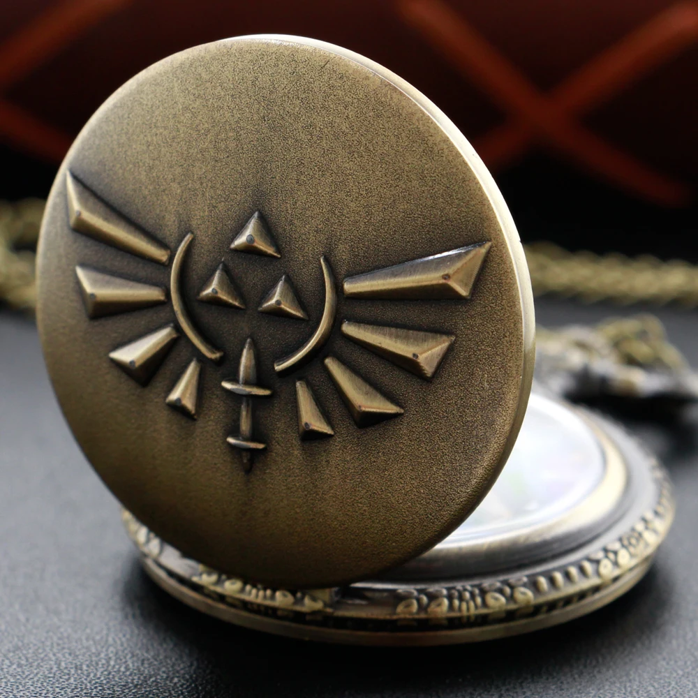 Zelda Gioco Circostante Orologio Da Tasca Al Quarzo Vintage Fob Chain Orologio Da Uomo E Da Bambino Con Ciondolo Regalo Per Le Vacanze