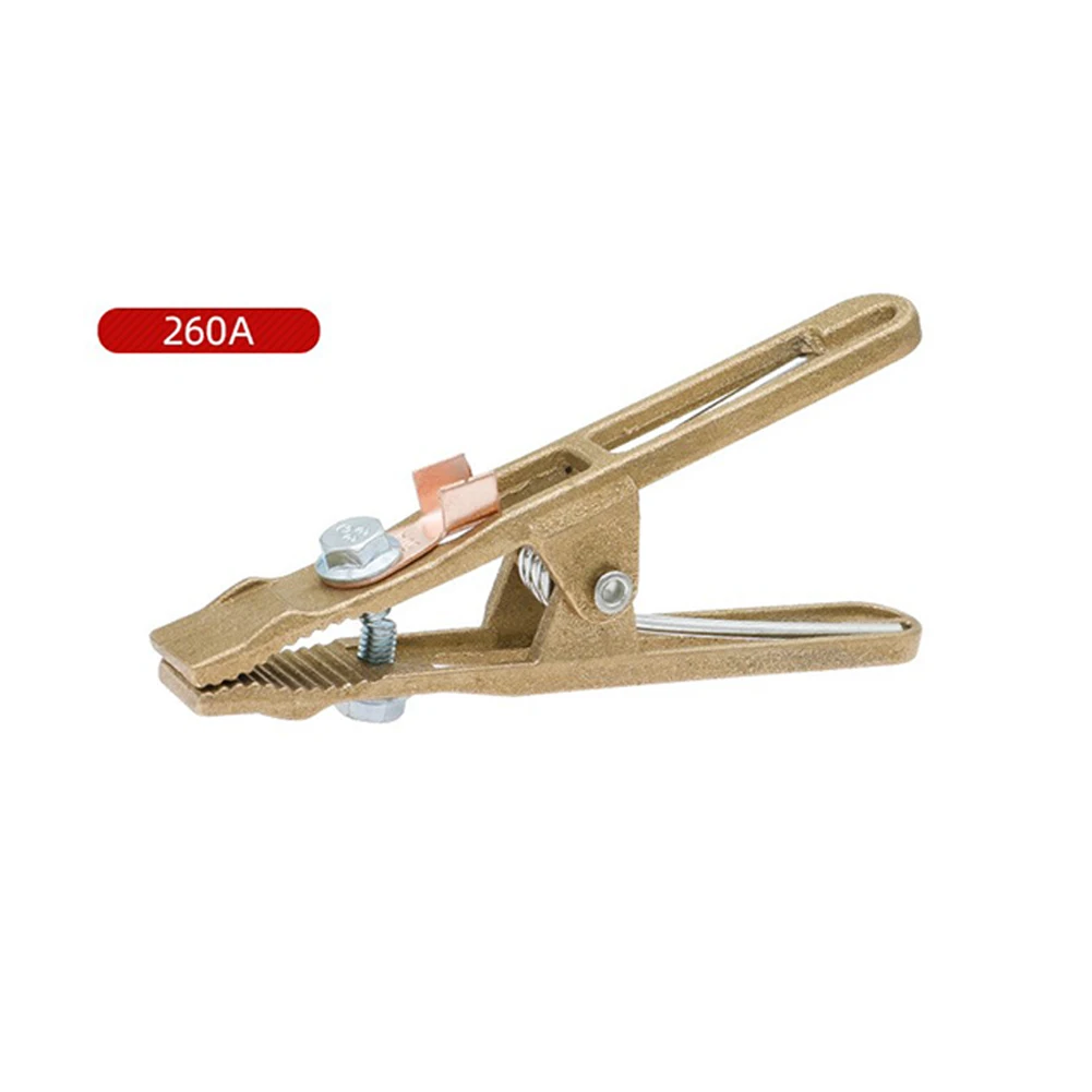 

Welding Clip Solder Ground Clip A-shaped Accessories Earth Clamp For Welding Machine Ground Welding Replacement