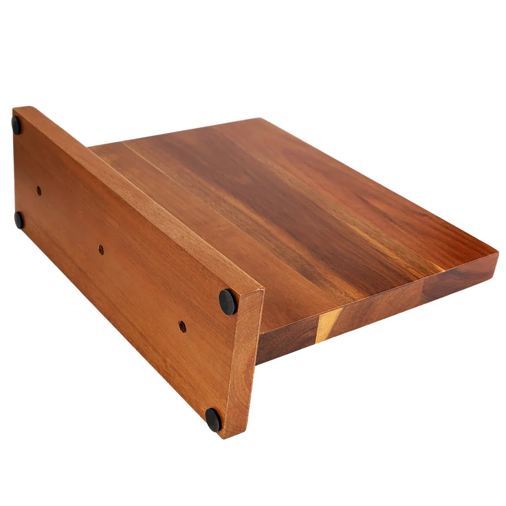 Двусторонний магнитный блок ножей из дерева акации набор держатель магнитная