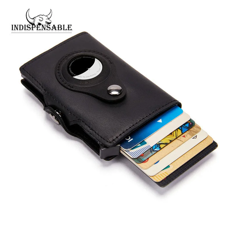 Незаменимый мужской бумажник 2022 деловой Airtag держатель для карт мужчин винтажный