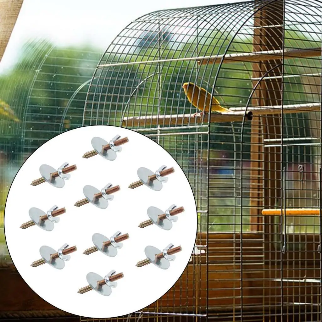 10 комплектов крепежных винтов для стоечных упражнений клетки ветвей платформы