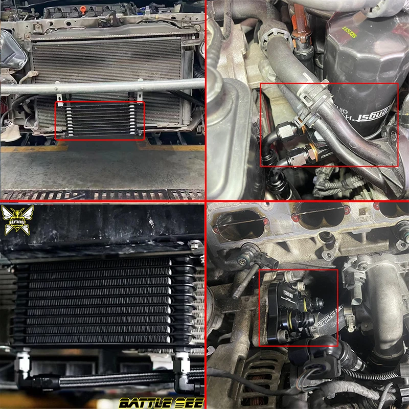 Комплект масляного радиатора двигателя для Honda Civic FC1 FK7 1 5 T L15B термостат фильтра