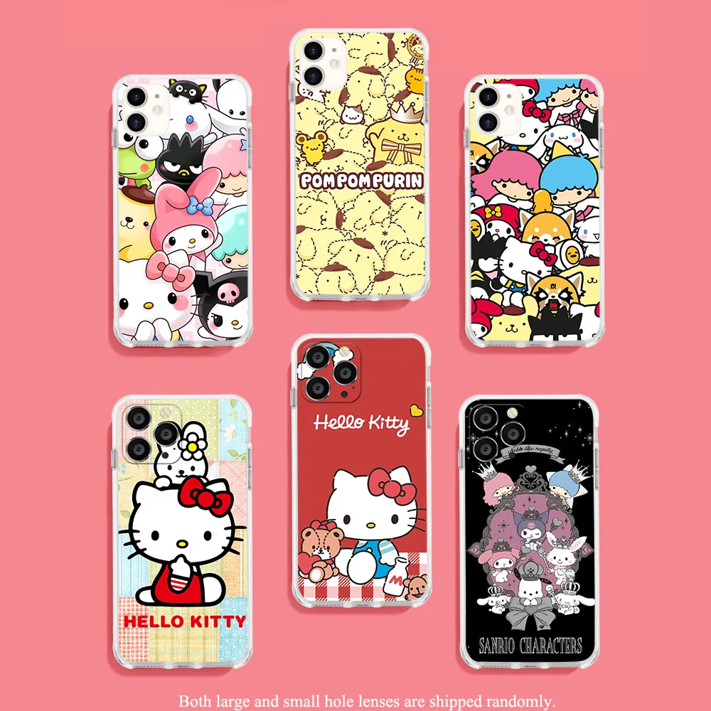 ID-25 sanrio family Soft чехол для Moto E4 E5 G6 GO E6 E6S(E6i) E7 E7i Edge 20 Fusion Lite Plus Play Power Pro