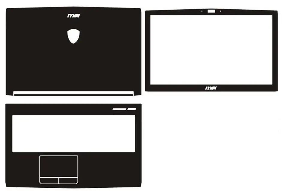 3 шт. защитная пленка для MSI GS66 GF66 GE66 GP66 GS63 GS63VR GP63 GE62 GL62 GP62 GF62 GV62 GE62VR GF63 GF65 |