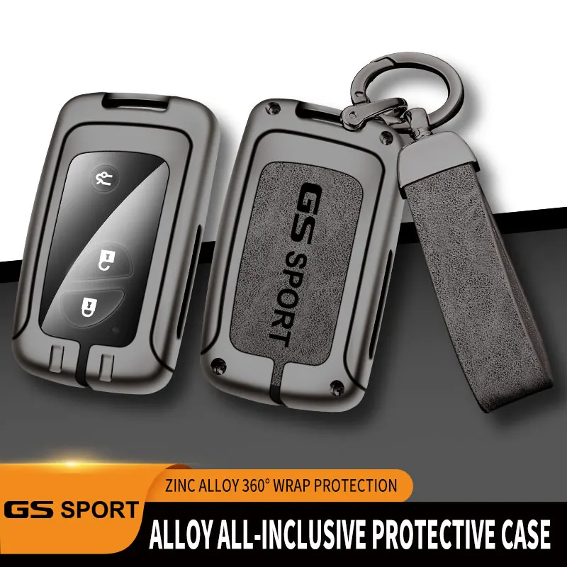 

Zinc Alloy Car Key Case For Lexus GS GS350 GS300 GS200t GS300h GS250 GS450h Auto Key Cover Remote Control Protector Accessories