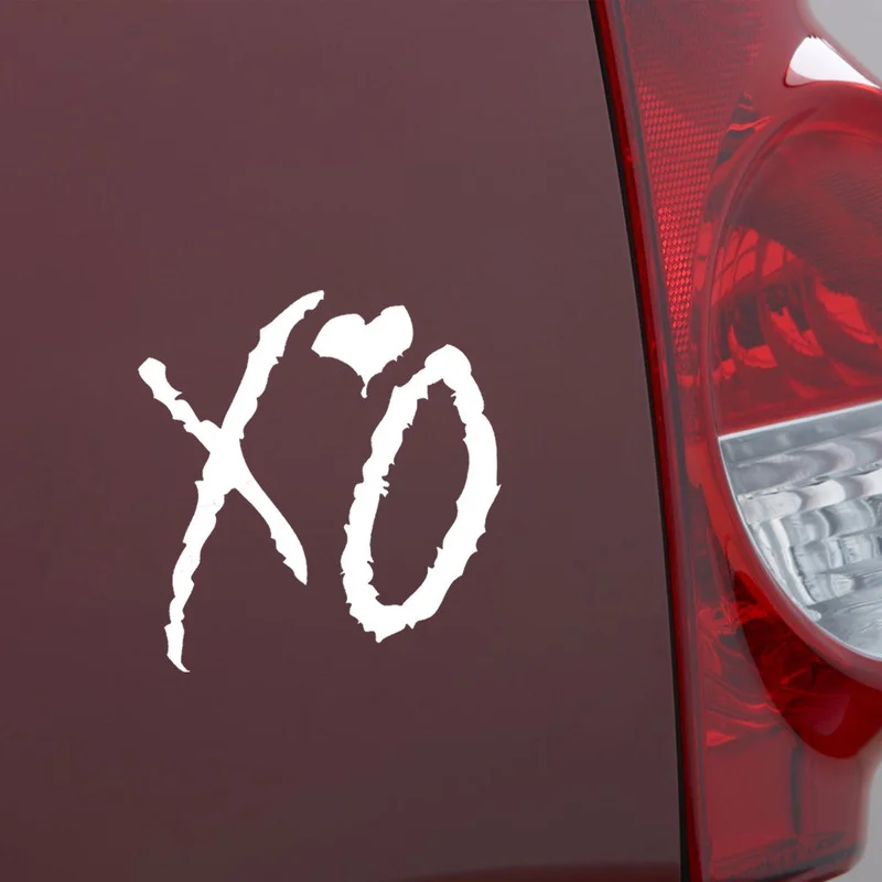Наклейка Weeknd XO PET для автомобиля внедорожника грузовика окна ноутбука настенная