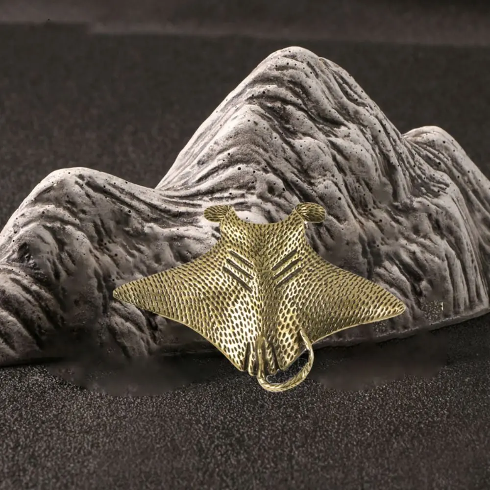Изысканные медные поделки дьявол искусственная резьба 3D морская фотография