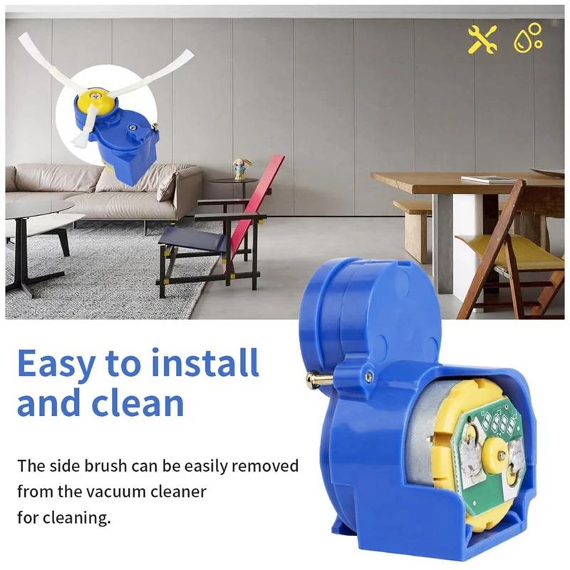 Модуль двигателя боковой щетки для Irobot Roomba 500 600 700 800 900 серия I3 модуль замены