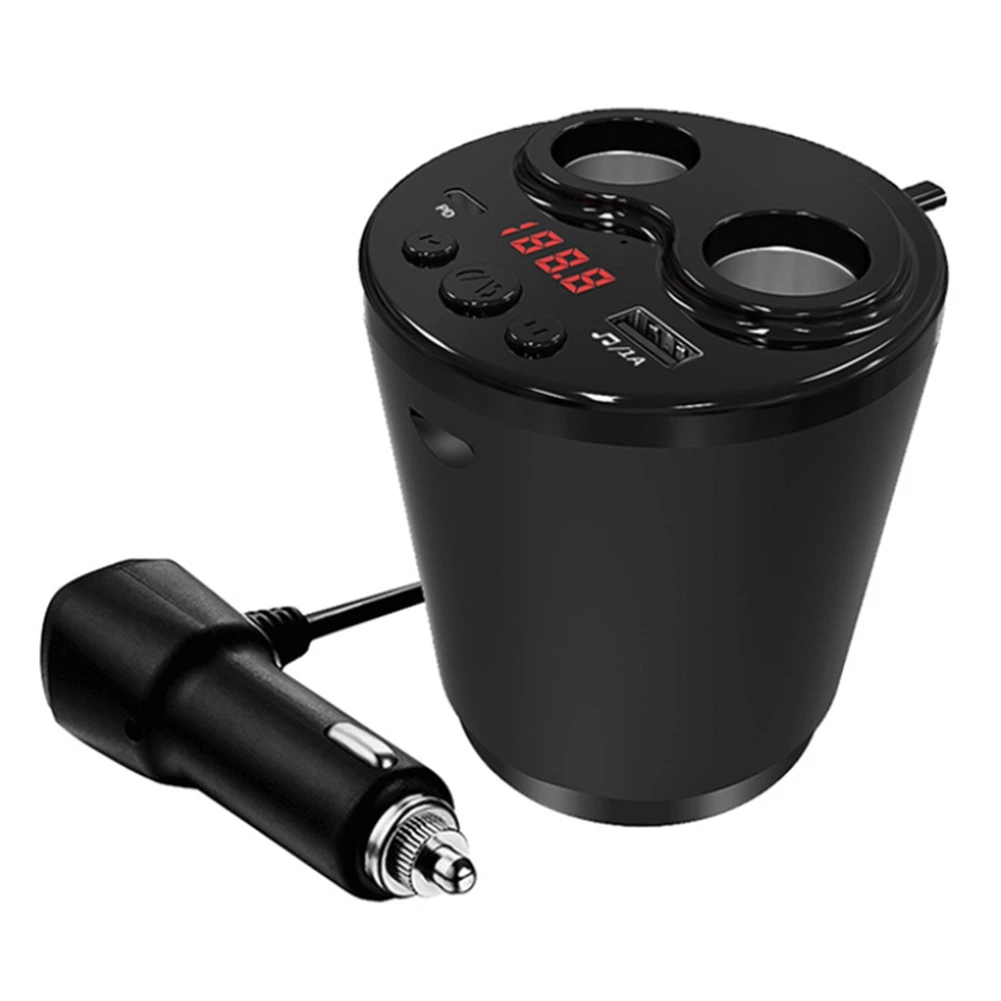 

Автомобильный FM-трансмиттер G63 с Bluetooth 5,0, гнездо прикуривателя PD Type C, USB-зарядное устройство, музыкальный mp3-плеер, TF-карта