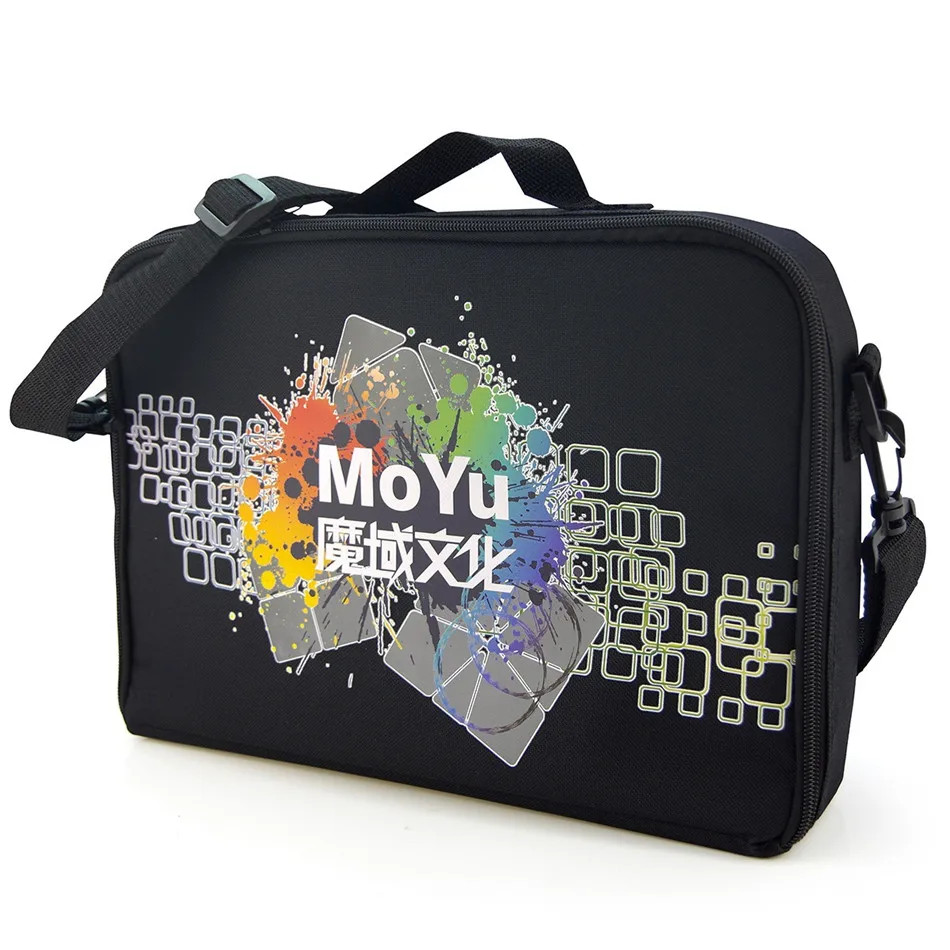 Moyu Backpack Bag Black Professional Backpack Bag For Magic Puzzle Cube 2x2 3x3x3 4x4 5x5 6x6 7x7 8x8 9x9 All Layer Toy Sets images - 6
