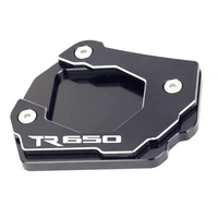 side stand foot extension sidestand enlarger pad plate for husqwarna tr650 tr 650 terra strada 2012 2013 2014 2015