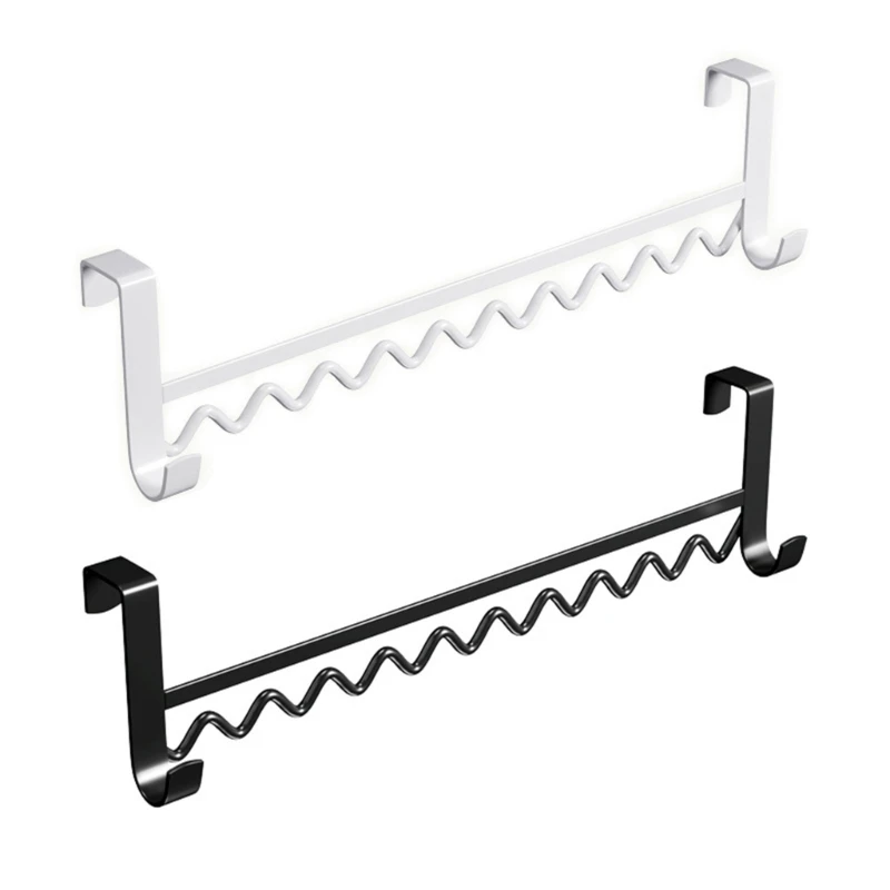 

Over Door Clothes Hanger Metal Hanging Shelf Practical Hangers Rack for Home Bedroom Bathroom Dormitory Shelf