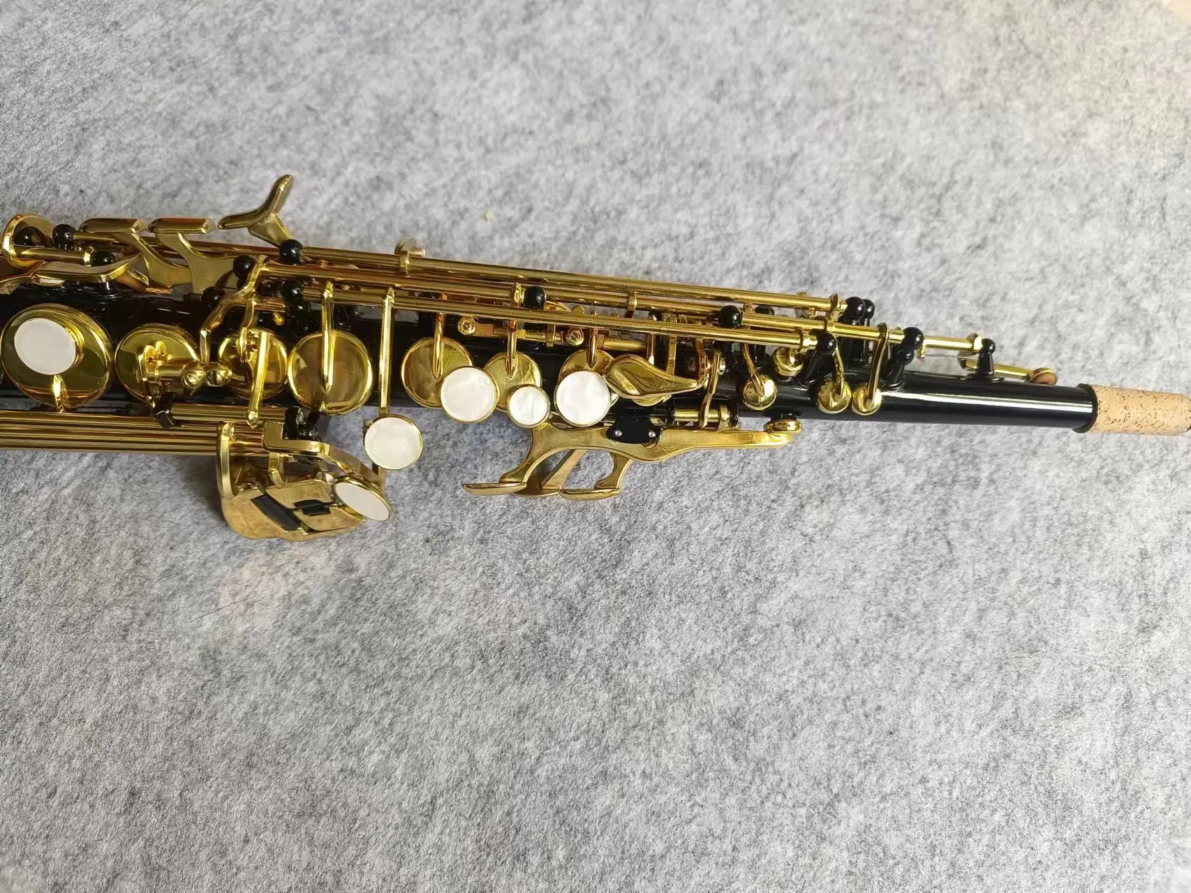 Японский Саксофон сопрано 82Z B-плоский прямой искусственный корпус музыкальный