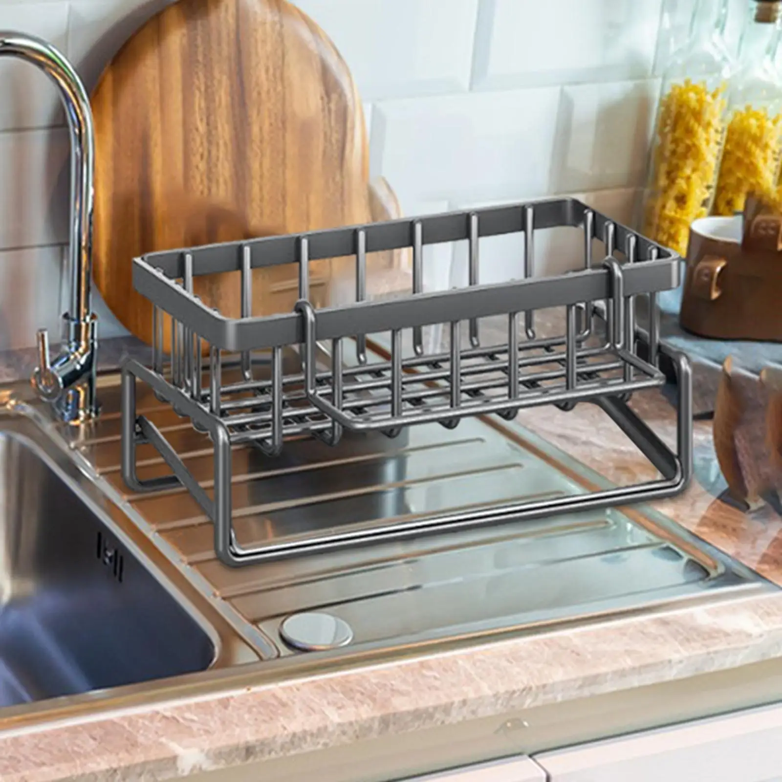 Держатель для губки многофункциональные тряпки мыла заглушки раковины