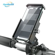 Bicycle Phone Holder universal Aluminum alloy Motorcycle Handlebar Mount for 4.7-5.6 inch iPhone Samsung Xiaomi Huawei
