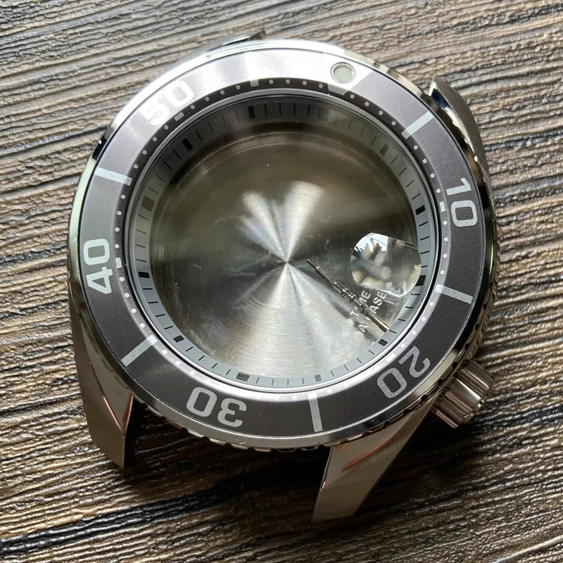 Watch Modify Parts 45MM Stainless Steel Seiko OEM Sumo SPB192J1 Case Sapphire Glass Rotating Bezel Fit NH35/36/4R/6R Movement