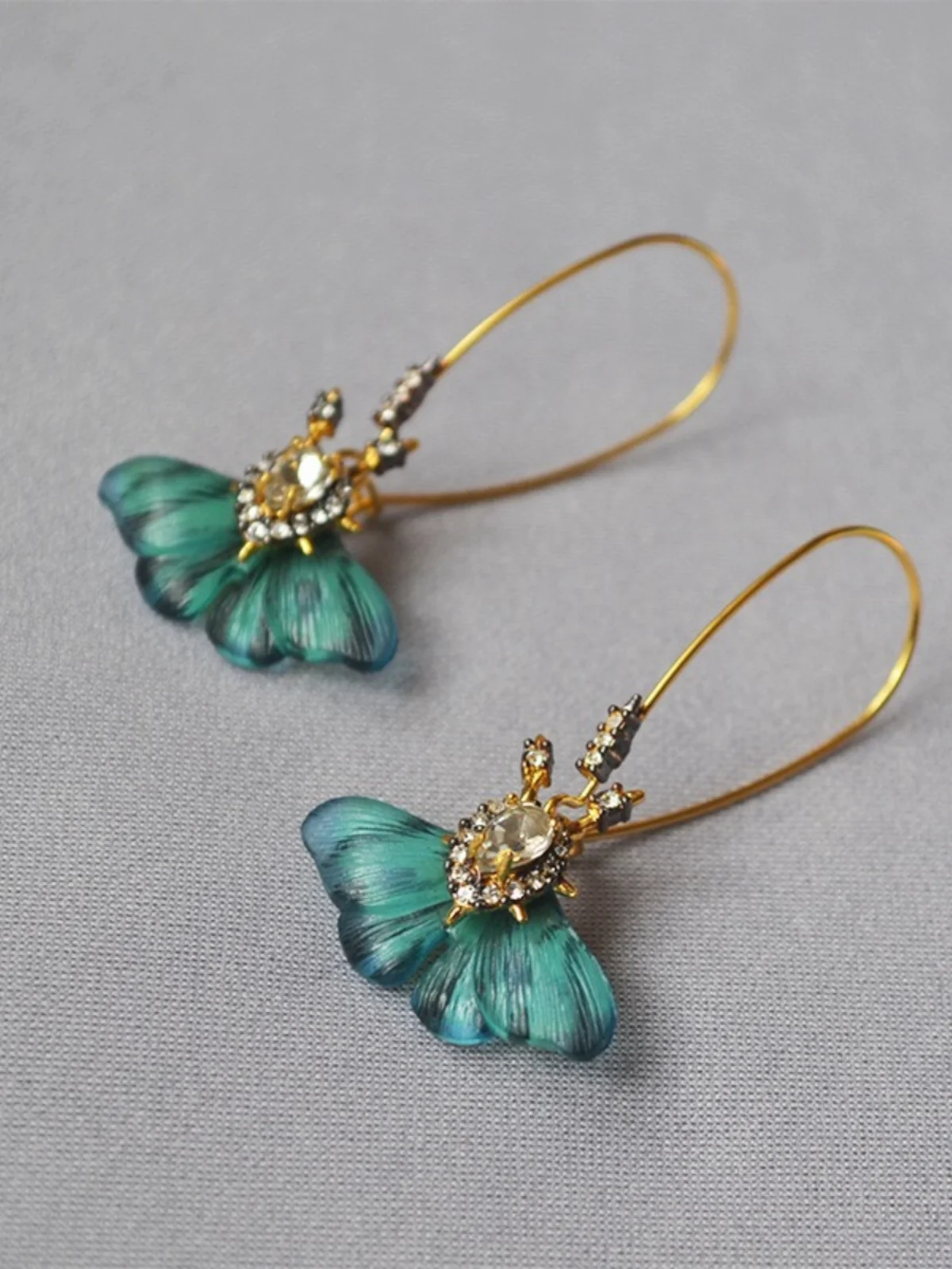 European and American Fashion Brand Pure Original $95 Design Hand-Painted Green Flng Personali T...