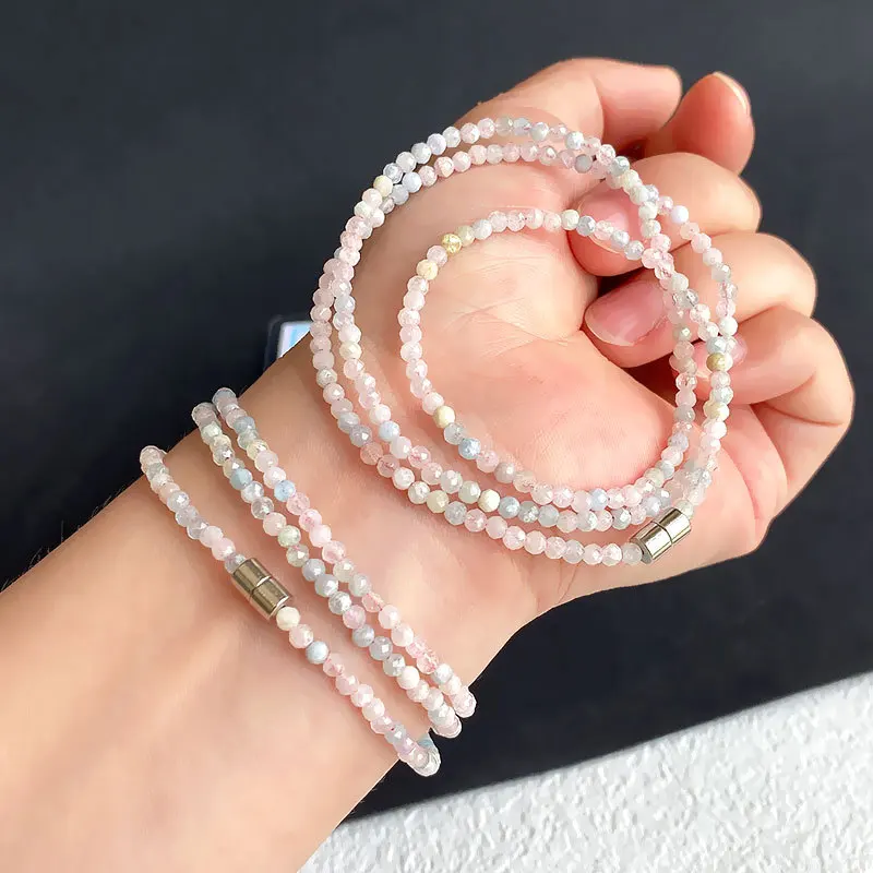 

Многослойные бусы из морской лески браслеты Энергетические Браслеты крошечные браслеты браслет из натурального камня Подвески из бисера