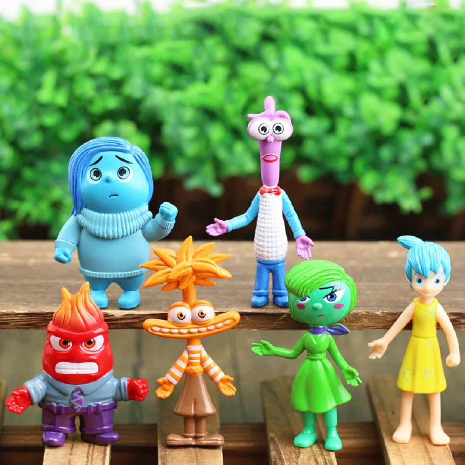 6 шт. детские игрушечные фигурки печаль