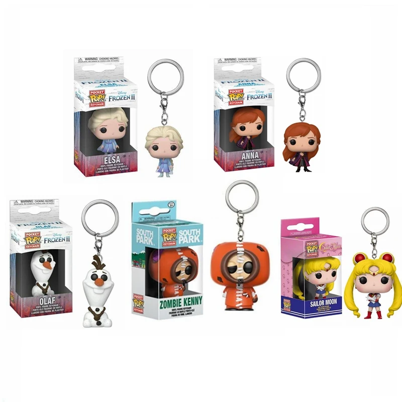 Брелок для ключей Disney Pop HP7 Гарри хедпарик Фокс игрушки Олаф Анна Эльза | Марвел -1005004310263363