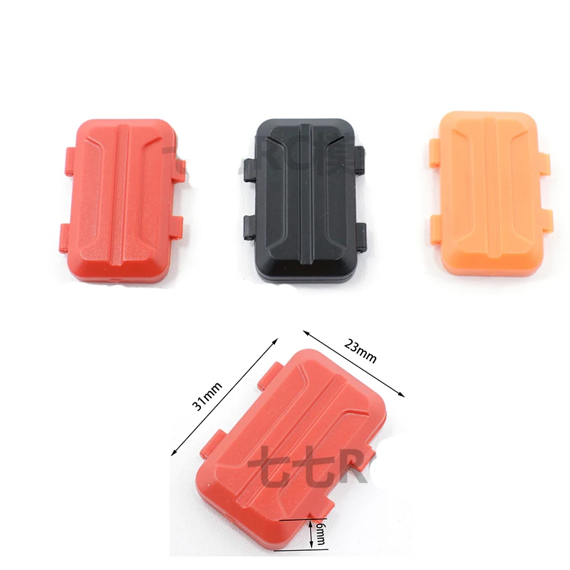 Axial SCX24 1/24 запасные части для радиоуправляемых автомобилей, пластиковый ящик для инструментов, боковой рюкзак, модифицированные аксессуары