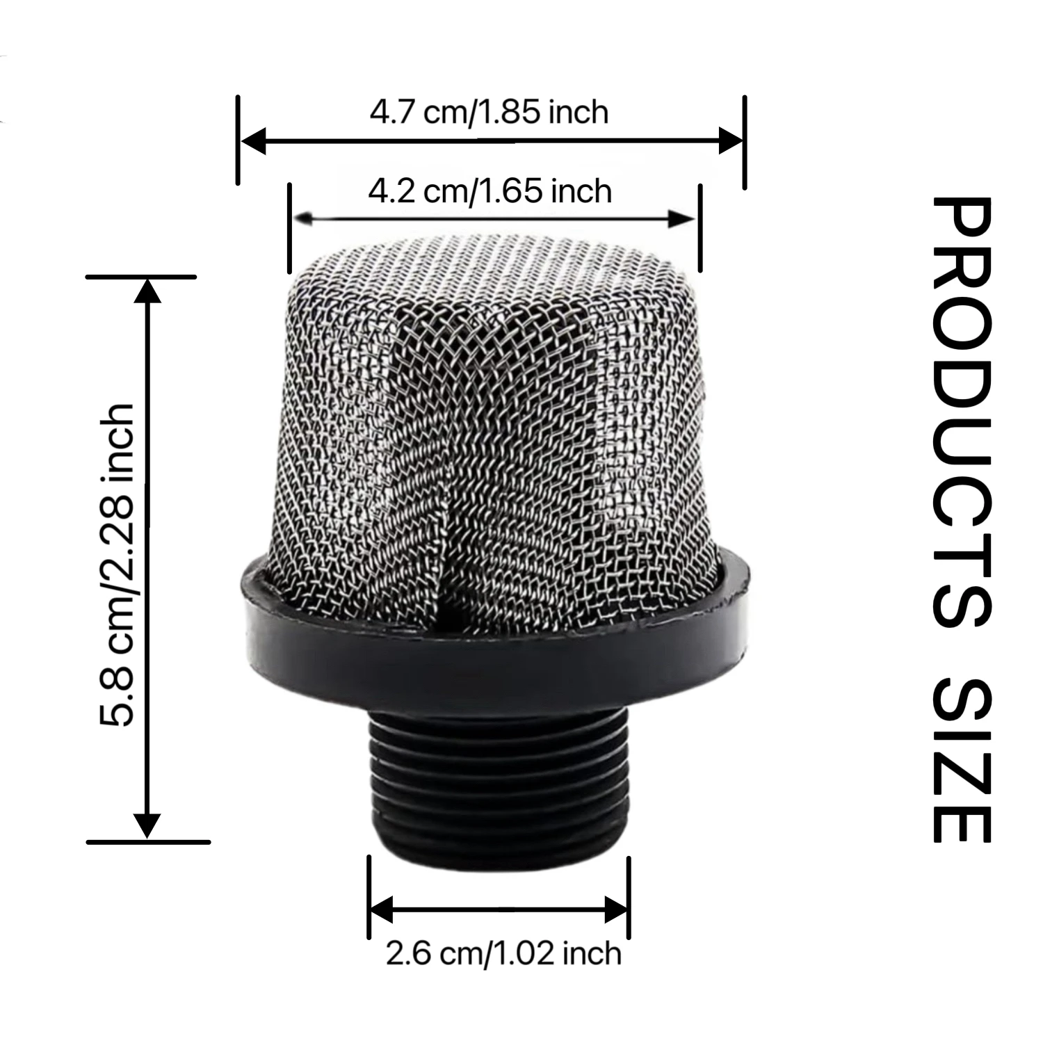 Всасывающие фильтры 288716 3/4 дюйма подходят для безвоздушного распылителя краски