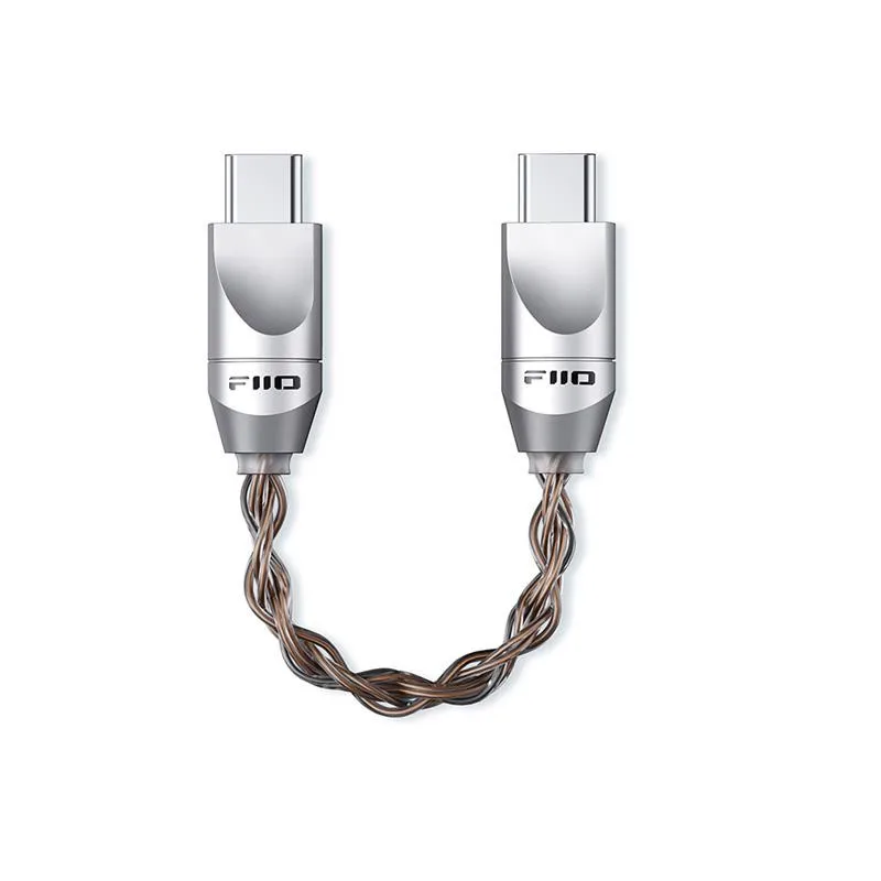 Фото FiiO Link LT-TC6S USB цифровой аудиокабель Type-C к Type-C кабель для передачи данных монокристаллический медный адаптер для KA15 KA17 №4