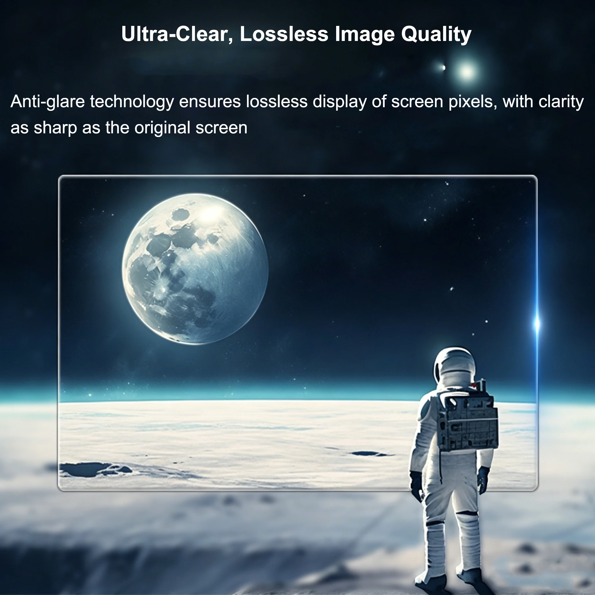 Фото Защитная пленка для Insta360 Luna Ultra, высокопрозрачная защитная пленка из закаленного стекла, твердость 9H, защита от царапин, антибликовое покрытие №4