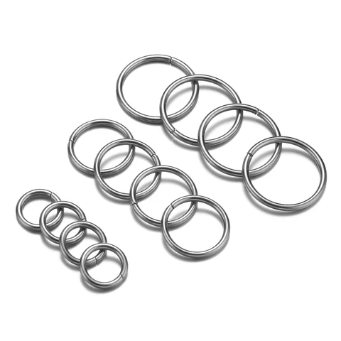 Круглые соединительные кольца из нержавеющей стали Oklayn, 20 шт.