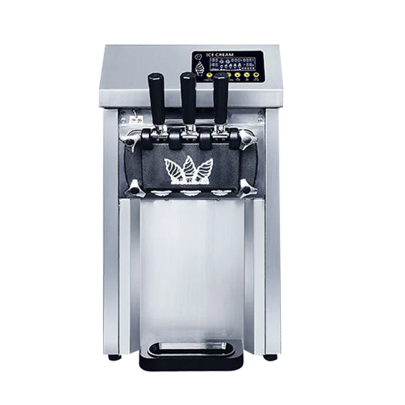 

Трехцветная машина для производства мягкого мороженого, коммерческая машина для приготовления мороженого, автоматическая машина для приготовления сладкого мороженого