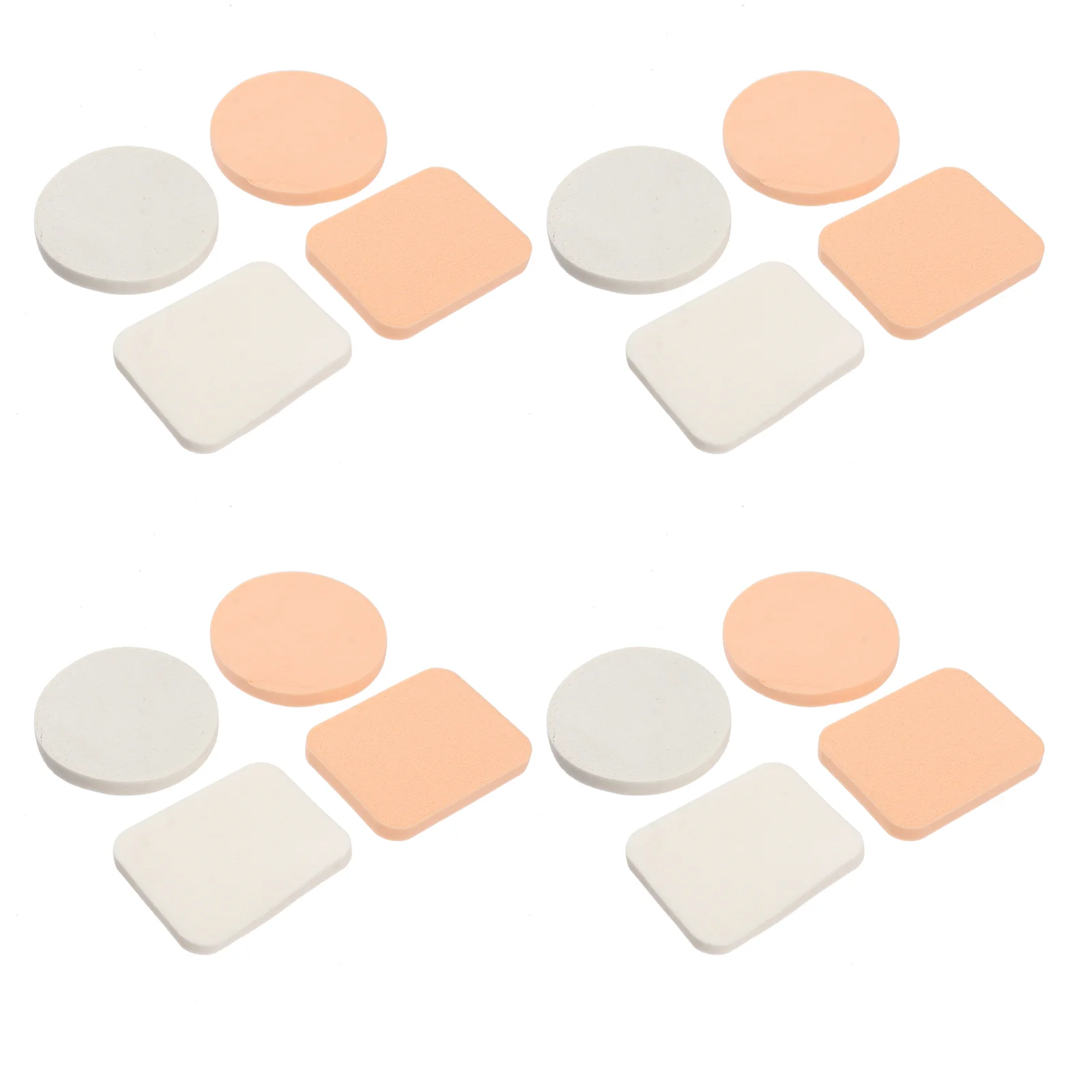 

Puff Makeupsponge Face Facial Dry Sponges Wetportable Pad Compact Body Puffs Cleansing Loose Make