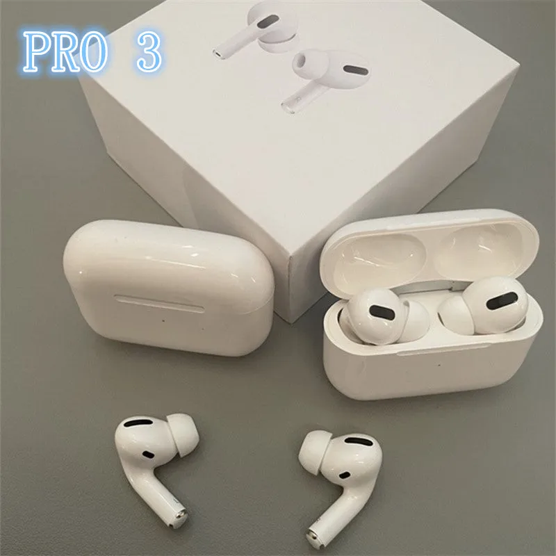

2022 NewEarphone For airpoddings Pro 3 Wireless Bluetooth Earphone TWS headphones Touch Control for to IPhone iPad xiaomi huawei