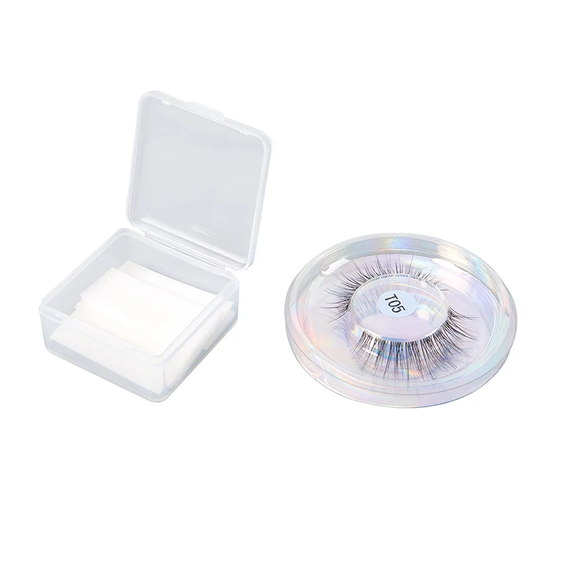 

Самоклеящиеся, водостойкие, новые, прозрачные, устойчивые к поту Многоразовые Накладные ресницы, инструменты для макияжа, не раздражающие к...