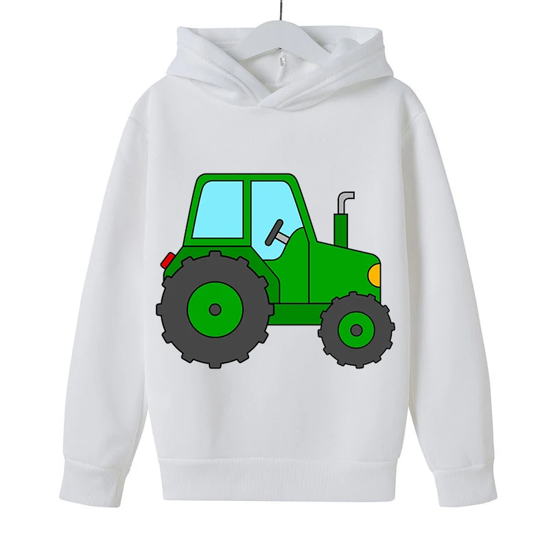 

Fashion Red Locomotive children Boy's Hoodies 2022 Spring Autumn Girls Casual Hoodies kid's Cartoon car Hoodies Sweatshirt Tops