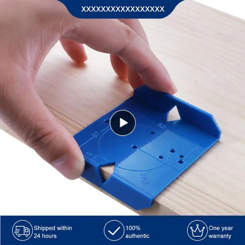

40/35mm DIY Locator Accurate Wood Mounting Hinge Drilling Jig Guide Door Hole Saw Opener Concealed Cabinet Accessories Tools