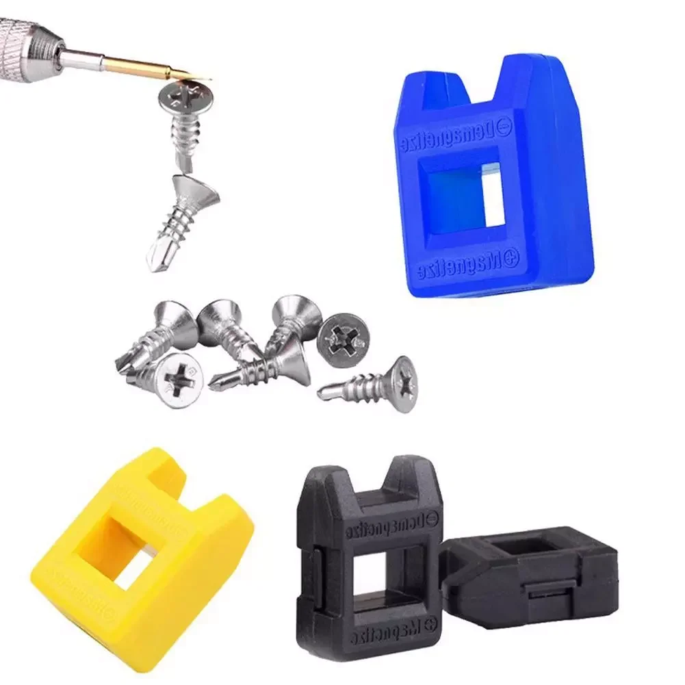 

2 in 1 Screwdriver Tool Porcelain Demagnetizer Magnetizer Degausser Powerful Quickly Porcelain Demagnetization Filling