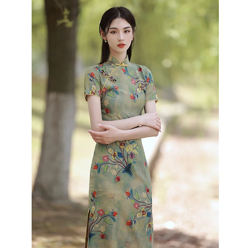 Рисунок 4 - Женское винтажное платье-Ципао