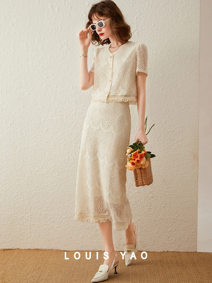 Женское платье с высокой талией LOUIS YAO