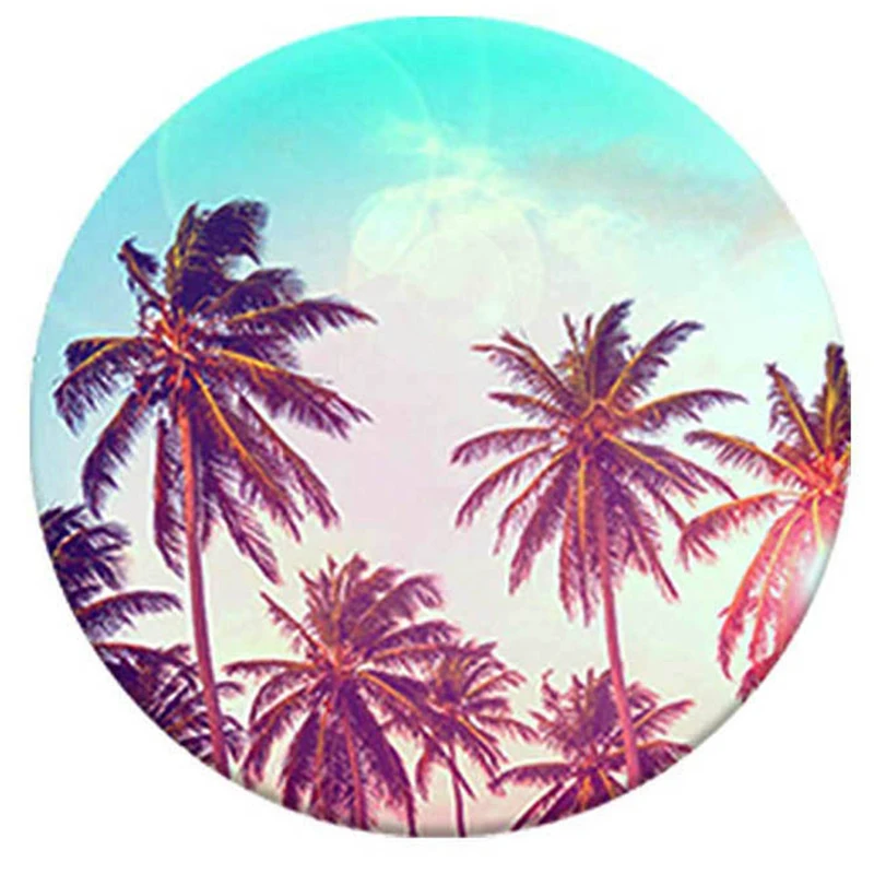 Черно-белый мраморный держатель для телефона дешевый сотовый Попсокет складная