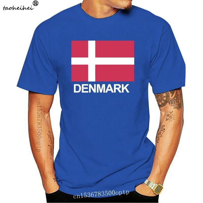 Футболка с изображением Дания флага состаренная (Датский флаг) женские топы