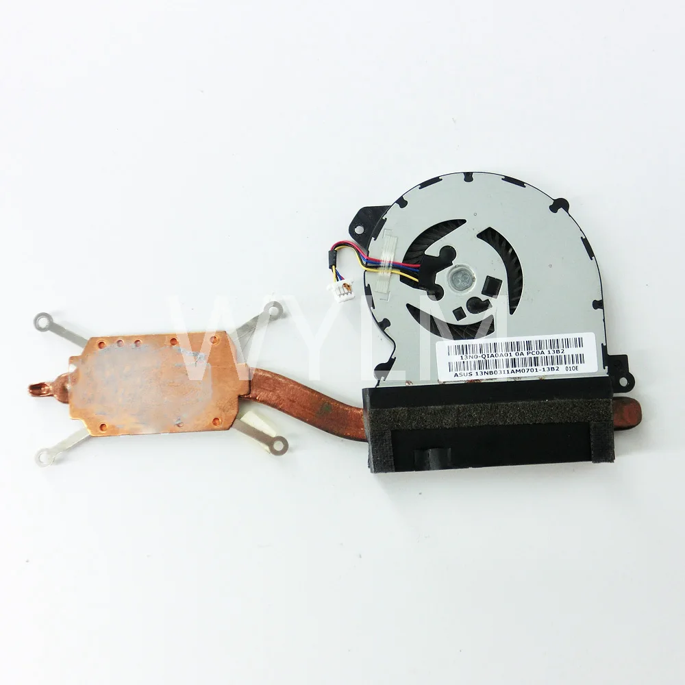 

TX201LA CPU Cooling System Fan Heatsink For ASUS TX201 TX201L TX201LA Laptop CPU Cooler Radiator