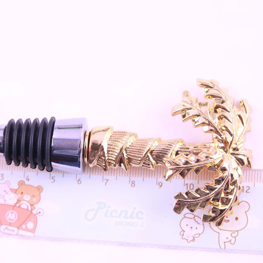 1 шт. пробка для бутылки в форме кокосовой пальмы из сплава пробкового