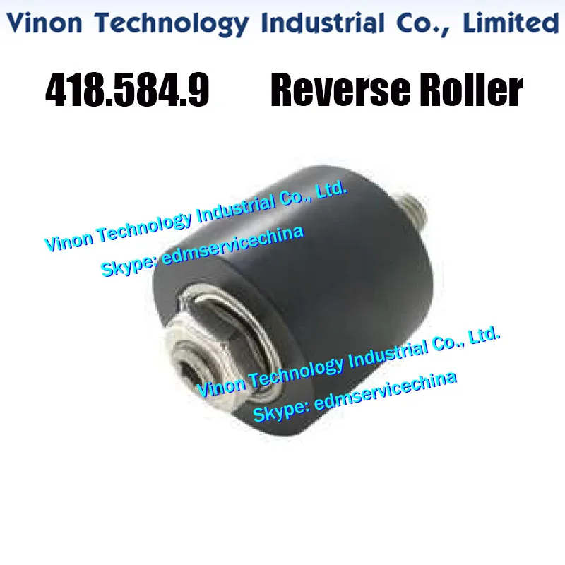 

Agie 418.584 edm Deflection pulley complete Ø25mm for AC150-AC370HSS SPRINT AGIE 418.584.9, 418584, A523 Reverse Roller