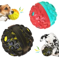 small dog toy balls meteorite chew toys molar ball creative teething teeth clean squeaky ball french bulldog medium dog supplies