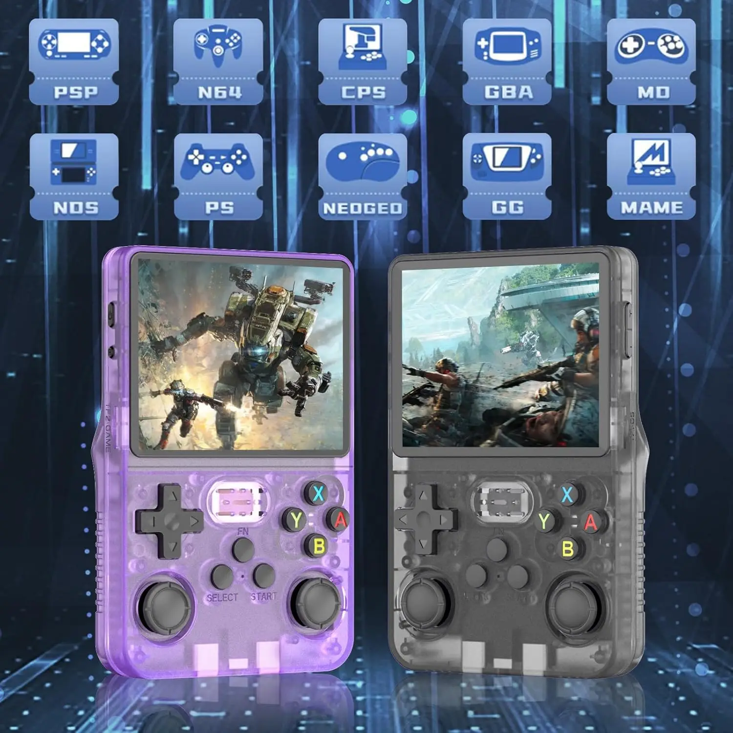 DEZORQ R36s Consola портативный игровой плеер 64/128 ГБ
