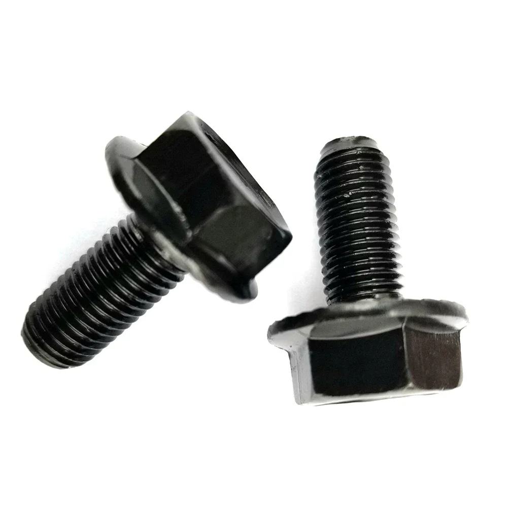 rowerować z czarną śrubą - wspornik dolny roweru do szosowego około M8x18MM rowerową