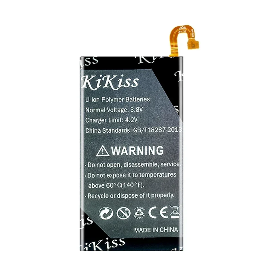 Аккумулятор KiKiss 4100 мАч EB-BJ805ABE для Samsung Galaxy A6 Plus A6+ A6Plus SM-A605F A605G A6050 A605K A605FN A605GN