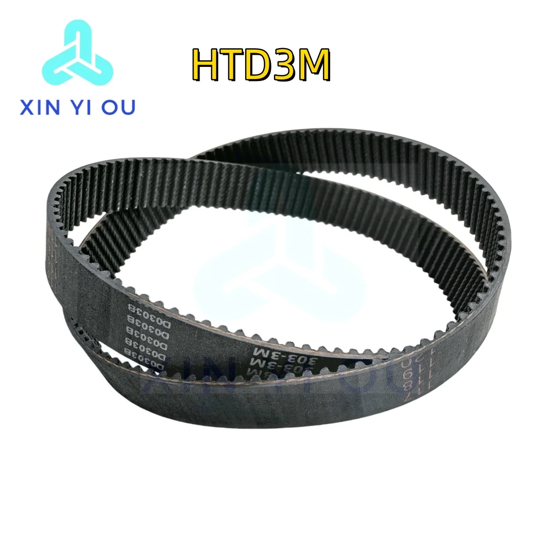 HTD3M Шаг ремня ГРМ ширина 3 мм 6/10/15/20 по периметру 393-534 закрытые резиновые приводные