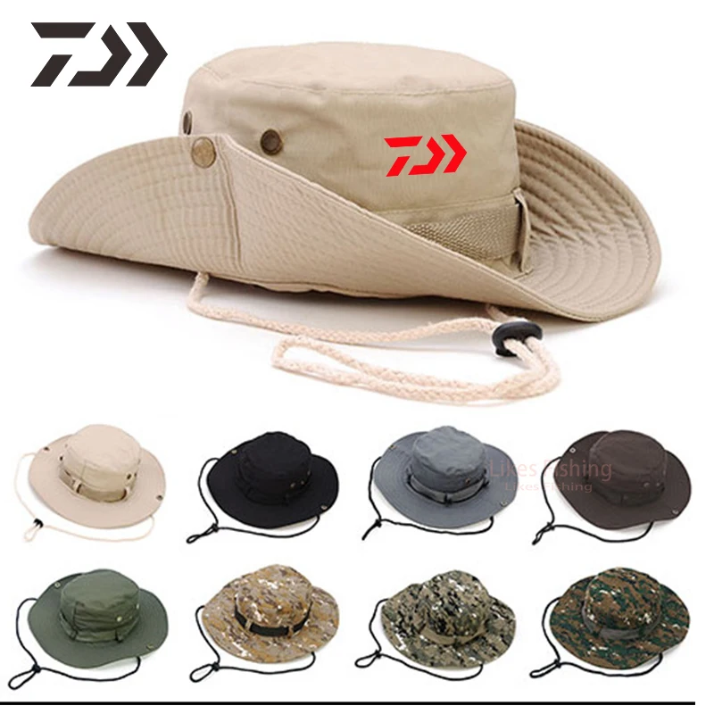 

Уличная рыболовная Кепка, водонепроницаемая Кепка с защитой от солнца, рыболовная шляпа, дышащая Регулируемая Кепка для походов и кемпинга,...